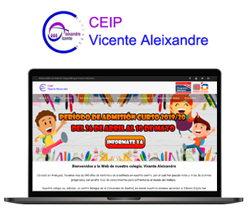 Web Colegio Vicente Aleixandre
